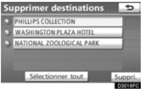 TOYOTA Highlander (2012) - — Suppression des destinations - 3