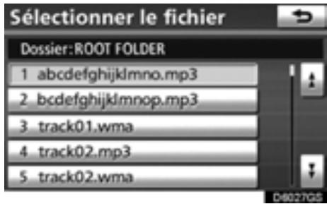 TOYOTA Highlander (2012) - SÉLECTION D'UN FICHIER - 3