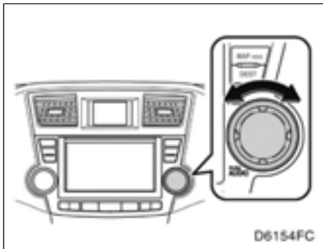 TOYOTA Highlander (2012) - — Fonctionnement de la radio - 2