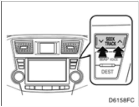 TOYOTA Highlander (2012) - Lecture de musique Bluetooth® - 3