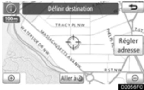 TOYOTA Highlander (2012) - — Recherche de la destination par “Carte” - 1