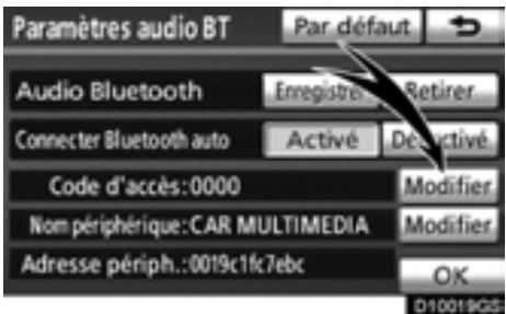 TOYOTA Highlander (2012) - Changement du code d'accès - 1