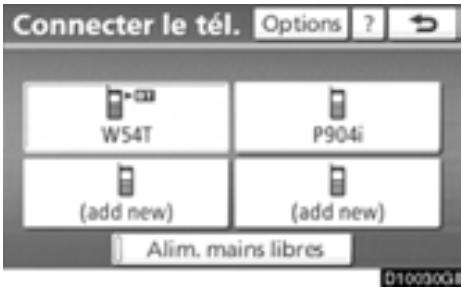TOYOTA Highlander (2012) - - Suppression d'un téléphone Bluetooth® - 1