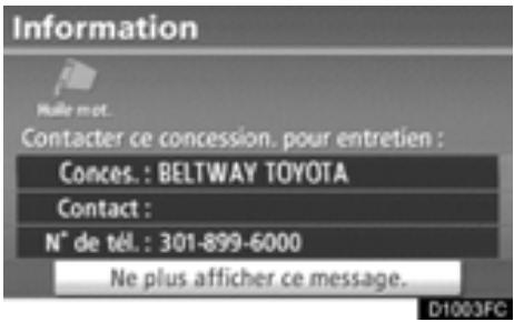 TOYOTA Highlander (2012) - - Renseignements sur l'entretien - 1