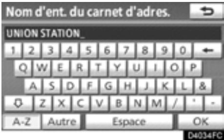 TOYOTA Highlander (2012) - Pour régler la direction, effleurez la touche - 3