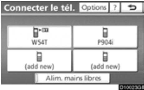 TOYOTA Highlander (2012) - Lorsque le résultat s'affiche, vous pouvez utiliser le téléphone Bluetooth®. - 3