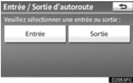 TOYOTA Highlander (2012) - Pour saisir un nom d'autoroute. - 2