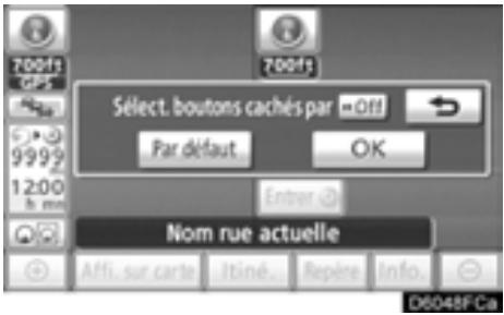TOYOTA Highlander (2012) - Effleurez le groupe souhaité. - 3