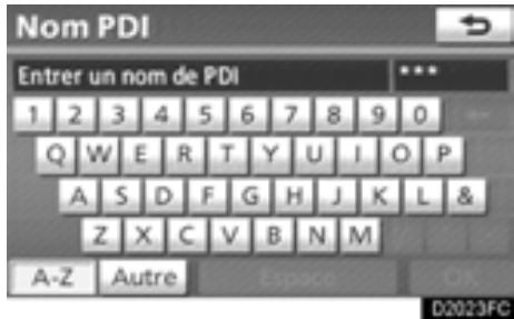 TOYOTA Highlander (2012) - — Recherche de la destination par “Point d’intérêt” - 2