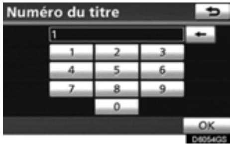 TOYOTA Highlander (2012) - SÉLECTION D'UN ÉLÉMENT DE MENU - 2