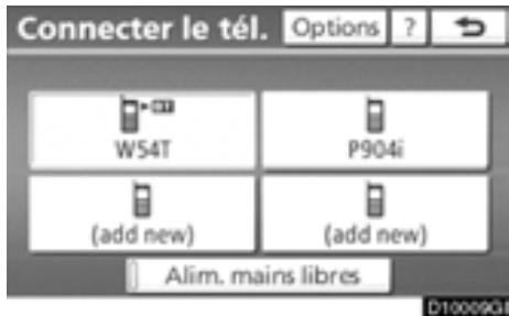 TOYOTA Highlander (2012) - — Gestion du téléphone - 2