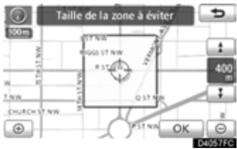 TOYOTA Highlander (2012) - AFFICHAGE DU NOM DES ZONES À ÉVITER - 5