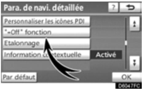 TOYOTA Highlander (2012) - Effleurez le groupe souhaité. - 2