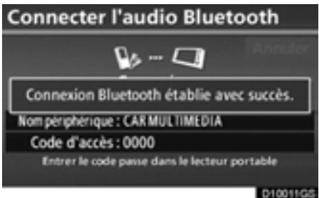 TOYOTA Highlander (2012) - — Paramétrage du lecteur audio Bluetooth® - 4