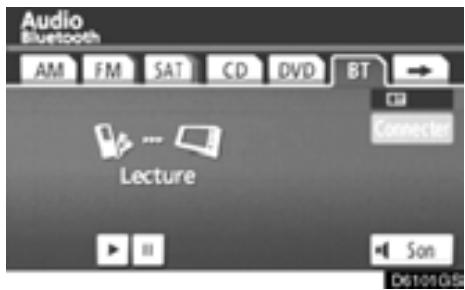 TOYOTA Highlander (2012) - Lecture de musique Bluetooth® - 2