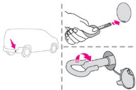 TOYOTA Proace City (2019-2023) - Remorquage d'un autre vehicule - 1