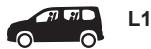 TOYOTA Proace City (2019-2023) - Tablette couvre-bagages à deux positions (amovible) - 1