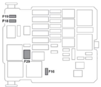 TOYOTA Proace City (2019-2023) - Fusibles du compartment à bagages - 2