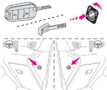 TOYOTA Proace City (2019-2023) - Déactivation/reactivation de l'airbag côte passager avant - 1