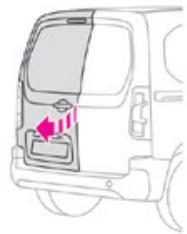 TOYOTA Proace City (2019-2023) - Avec ridelle arrête/portes à charnière latérale - 2