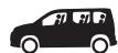 TOYOTA Proace City (2019-2023) - Étiquettes sur la rangée 3 - 1