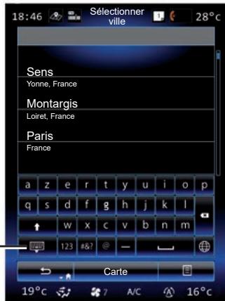 RENAULT R-Link2 (2019) - 《Adresse》 - 1