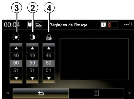 RENAULT R-Link2 (2019) - «Réglages de l'image » - 1