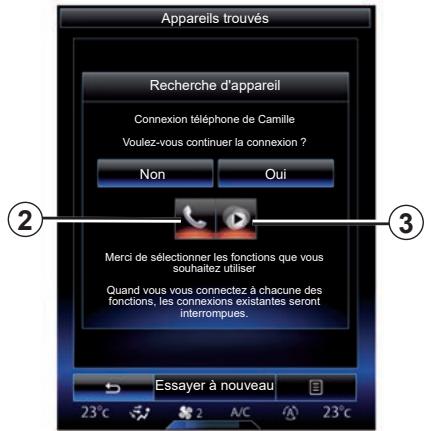 RENAULT R-Link2 (2019) - APPAIRER, DÉSAPPAIRER UN TÉLÉPHONE (2/3) - 1