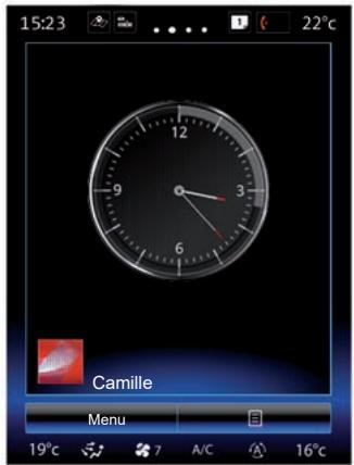 RENAULT R-Link2 (2019) - Menu contextuel - 1
