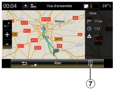 RENAULT R-Link2 (2019) - Récapitalatif de l'itinénaire - 1