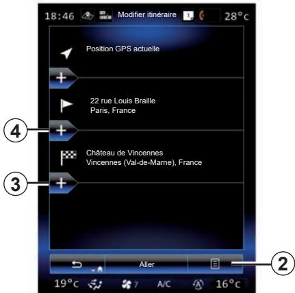 RENAULT R-Link2 (2019) - Ajouter une destination - 1