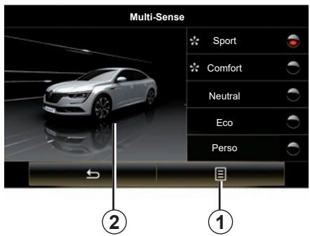 RENAULT R-Link2 (2019) - Configuration du mode - 2