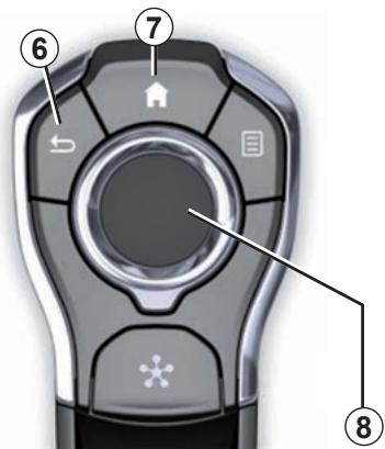 RENAULT R-Link2 (2019) - Raccourci menu - 1