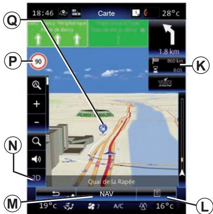 RENAULT R-Link2 (2019) - Legendede la carte - 1