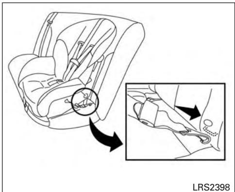 NISSAN Pathfinder 2017 - INSTALLATION D'UN ENSEMBLE DE RETENUE D'ENFANT ORIENTÉ VERS L'AVANT AU MOYEN DU SYSTEME LATCH - 1