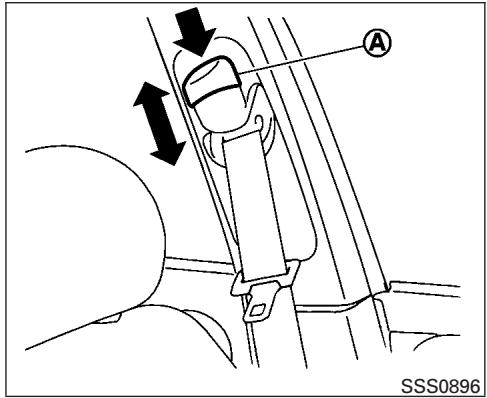 NISSAN Pathfinder 2017 - Vérification du fonctionnement des ceintures de sécurité - 1