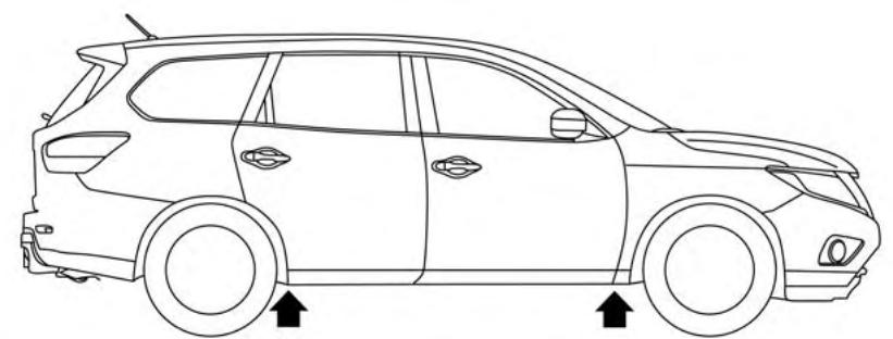 NISSAN Pathfinder 2017 - AVENTISSEMENT - 1