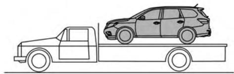 NISSAN Pathfinder 2017 - MÉTHODES DE REMORQUAGE RECOMMANDÉES PAR NISSAN - 1