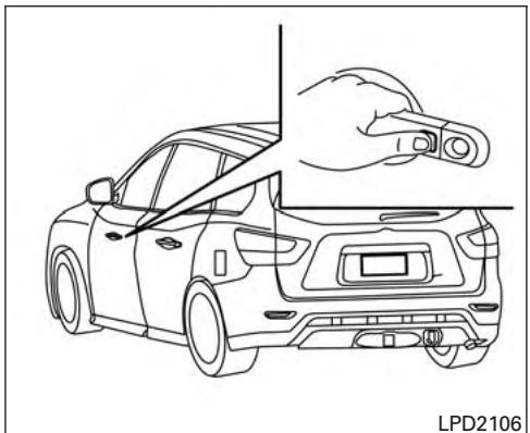 NISSAN Pathfinder 2017 - Verrouillage des portières - 1