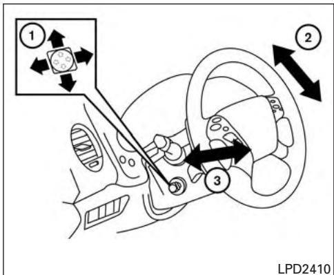 NISSAN Pathfinder 2017 - FONCTIONNEMENT MANUEL (selon l'équipement) - 1