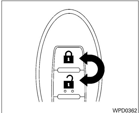 NISSAN Pathfinder 2017 - Couplage de la télécommande aux fonctions de mémorisation du positionneur automatique (salon l'équipement) - 1
