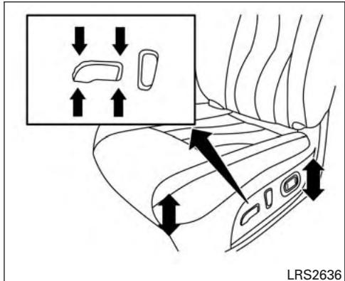 NISSAN Pathfinder 2017 - Inclinaison du dossier vers l'arrière - 1