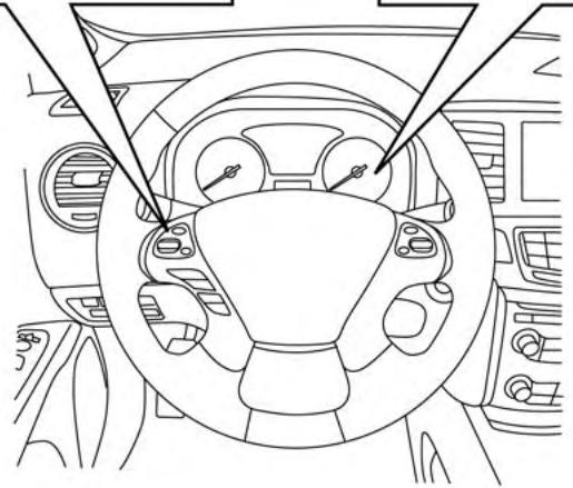 NISSAN Pathfinder 2017 - FONCTIONNEMENT DU SYSTEMÉ D'AVERTISSEMENT D'ANGLE MORT - 3