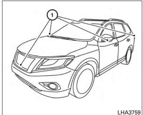 NISSAN Pathfinder 2017 - BOUCHES D'AIR - 1