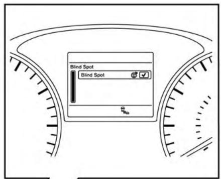 NISSAN Pathfinder 2017 - FONCTIONNEMENT DU SYSTEMÉ D'AVERTISSEMENT D'ANGLE MORT - 2