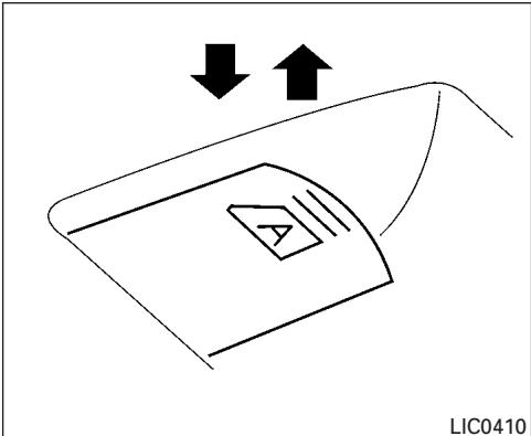 NISSAN Pathfinder 2017 - Commande de glace électrique du côté passager avant - 2