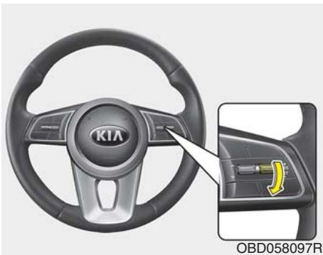 KIA Forte (2018-2021) - Pour réduire la vitesse définie : - 1