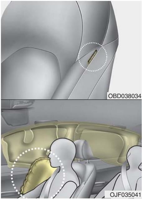 KIA Forte (2018-2021) - Coussin de sécurité gonflable latéral - 1