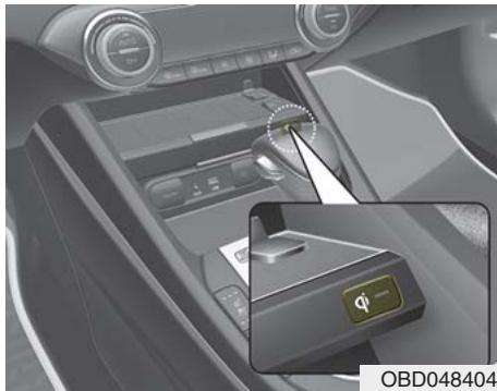KIA Forte (2018-2021) - Chargeur sans fil pour téléphone intelligent (si équipé) - 1