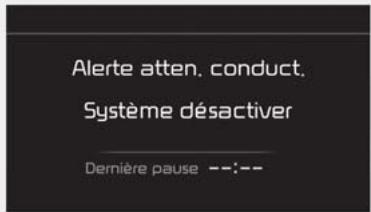 KIA Forte (2018-2021) - Affichage du niveau d'attention du conducteur - 1